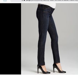 Paige Maternity Jimmy Jimmy Skinny Boyfriend Jeans